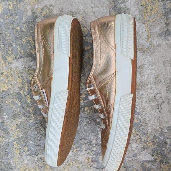 Superga 2750 Lamew Rose Gold Sneakers - Picture 8 of 14